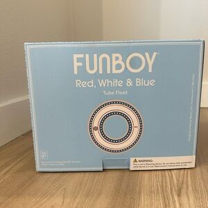 FUNBOY Red, White & Blue Tube Float